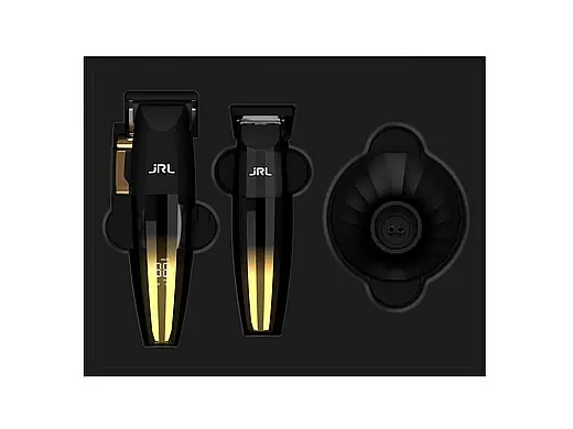 Top Prodej Profesionální set - střihací a konturovací strojek JRL Fresh Fade 2020 clipper & trimmer Gold colle
