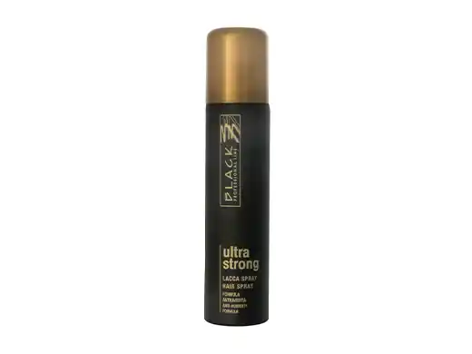 BLACK ULTRA STRONG HAIR SPRAY 75mlmalé balení Pouze Dnes