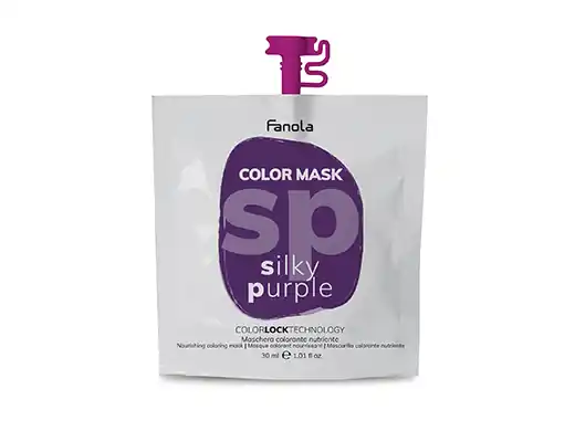 Akční Nabídka Maska Color Mask Silky Purple fialová 30 ml Fanola
