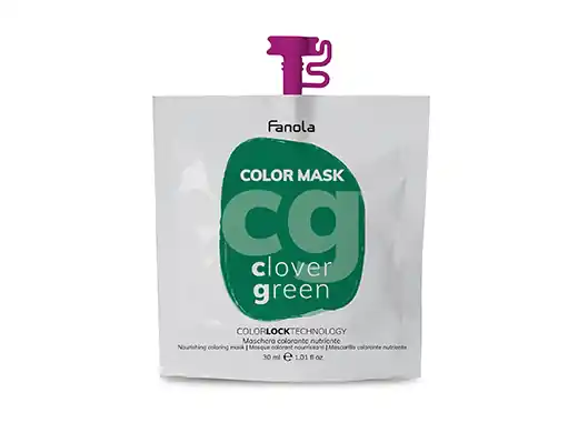 Výhodná Nabídka Maska Color Mask Clover Green zelená30 ml Fanola