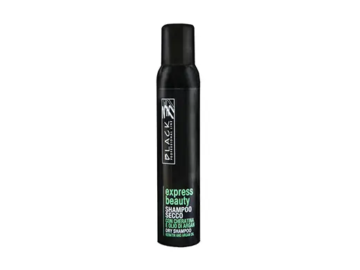 Ihned K Objednání Black Dry Shampoo Keratin And Argan Oil 200ml - suchý šampon