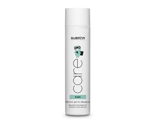 Speciální Cena Dětský sprchový gel a šampon CARE 2v1 250 ml Subrina