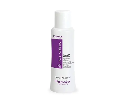 Autentický No Yellow -Šampon na šedivé vlasy 100 ml Fanola