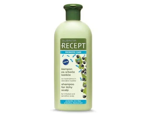 RECEPT Šampon proti svědění s probiotiky 400ml Subrina Originální