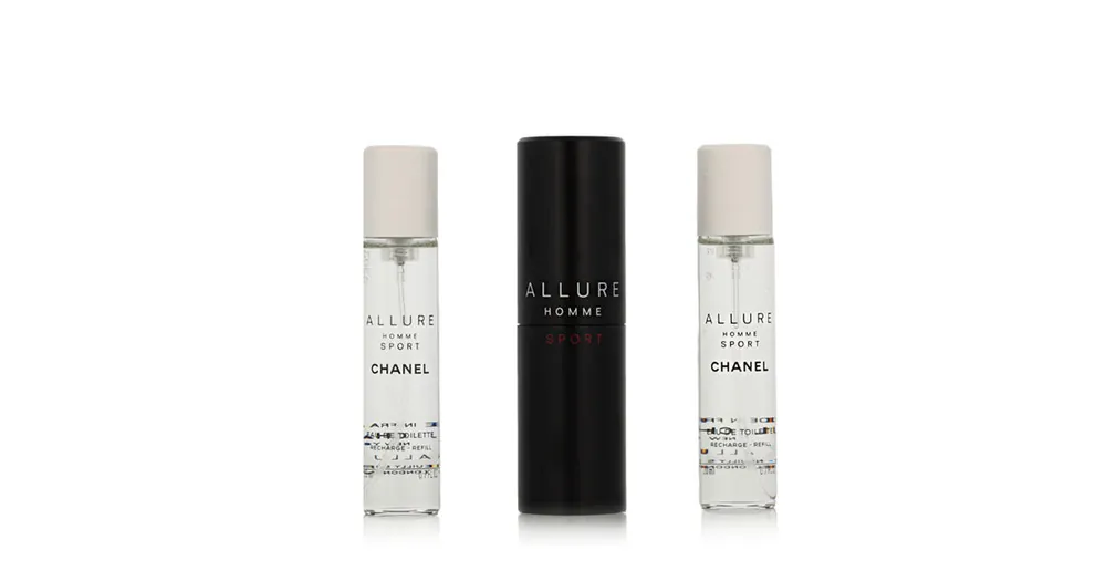 Expresní Doručení Chanel Allure Homme Sport EDT plnitelný 20 ml + EDT náplň 2 x 20 ml M