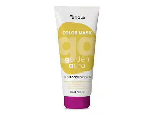 Maska Color Mask Golden Aura zlatá 200 ml Fanola Levný