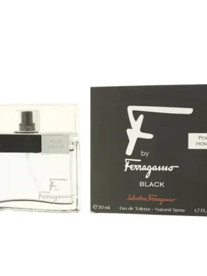 Salvatore Ferragamo F by Ferragamo Black EDT 50 ml M Výprodej