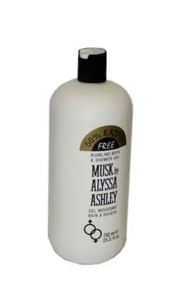 Ověřený Alyssa Ashley Musk Bubbling Bath & Shower Gel 750 ml UNISEX
