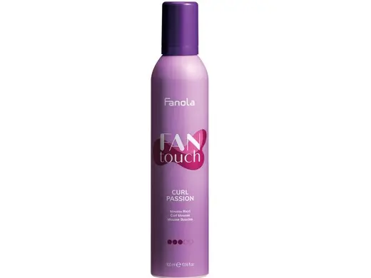 Pěna Pro podporu vln 300 ml CURLY PASSION Fantouch Fanola Vysoce Kvalitní
