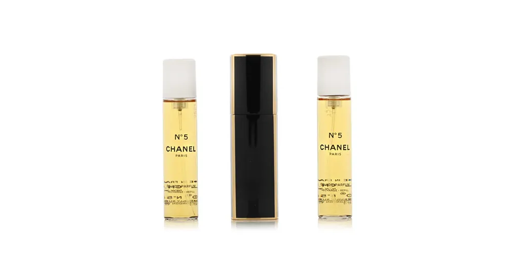 Aktuální Chanel No 5 EDP plnitelný 20 ml + EDP náplň 2 x 20 ml W