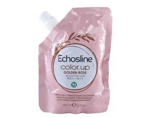 Dokud Zásoby Vydrží Barevná maska Color Up - Golden Rose 150 ml Echosline