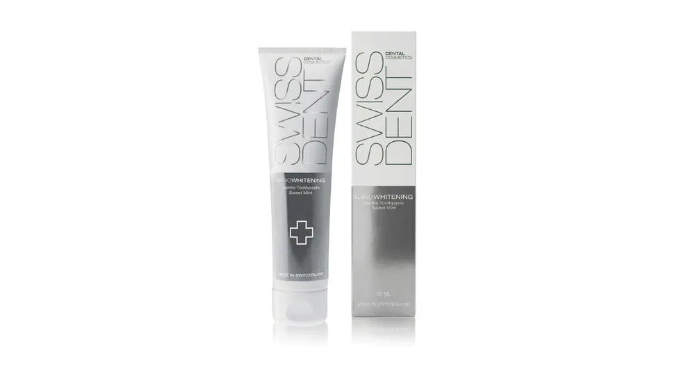 Expresní Doručení Swissdent NanoWhitening Gentle Toothpaste 50 ml