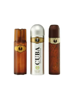 Cuba Gold EDT 100 ml + AS 100 ml + DEO ve spreji 200 ml M Must-Have