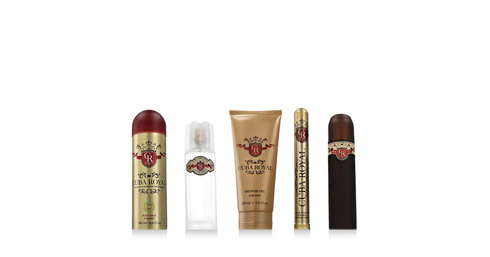 Cuba Royal EDT 100 ml + EDT 35 ml + AS 100 ml + DEO ve spreji 200 ml + SG 200 ml M Aktuální
