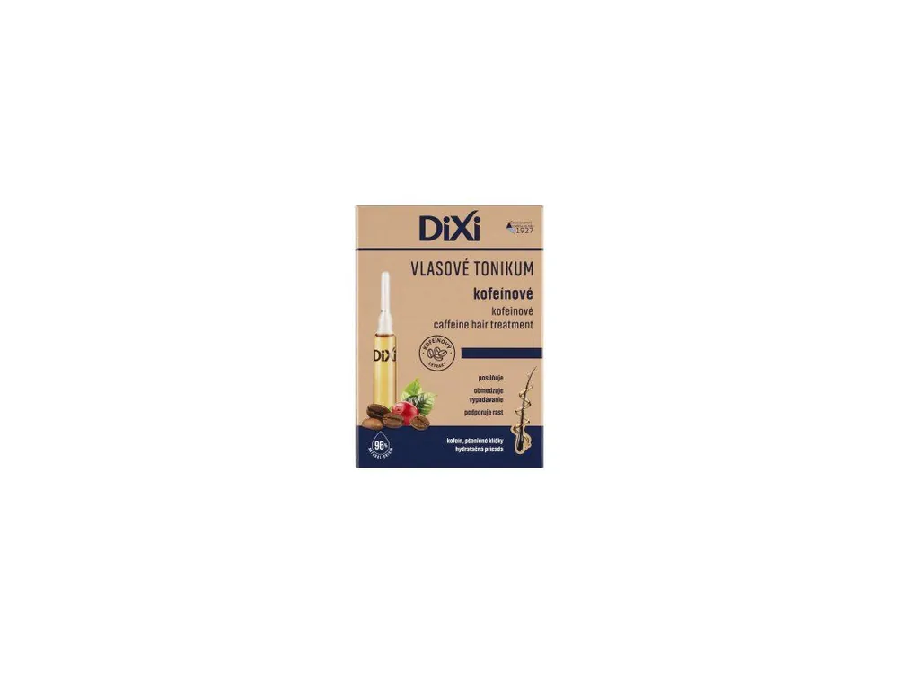 Dixi Kofeinové vlasové tonikum, 7× 10ml Poslední Šance