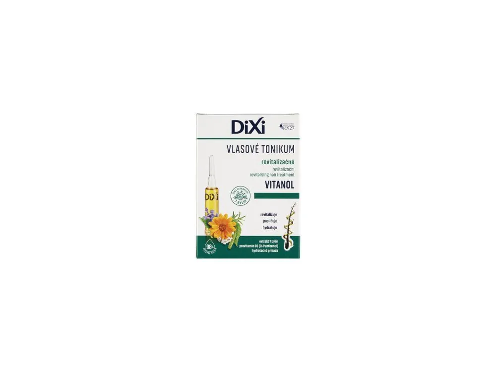 Dixi Vitanol revitalizační vlasové tonikum, 7× 10 ml Autentický
