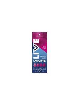 Levný Schwarzkopf Live Drops Růžový květ barvicí kapky na vlasy, 30 ml