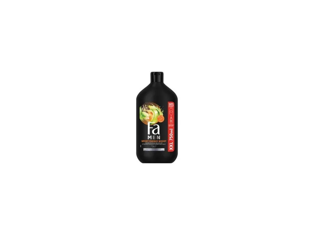 Speciální Cena Fa Sport Energy Boost 3v1 sprchový gel pro muže 750 ml