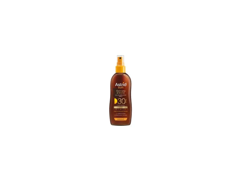 Omezená Nabídka Astrid Sun OF30 olej na opalování ve spreji 70 ml