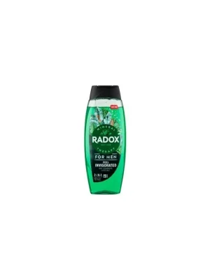 Radox Feel Invigorated 2v1 sprchový gel a šampon pro muže 400 ml Víkendová Akce