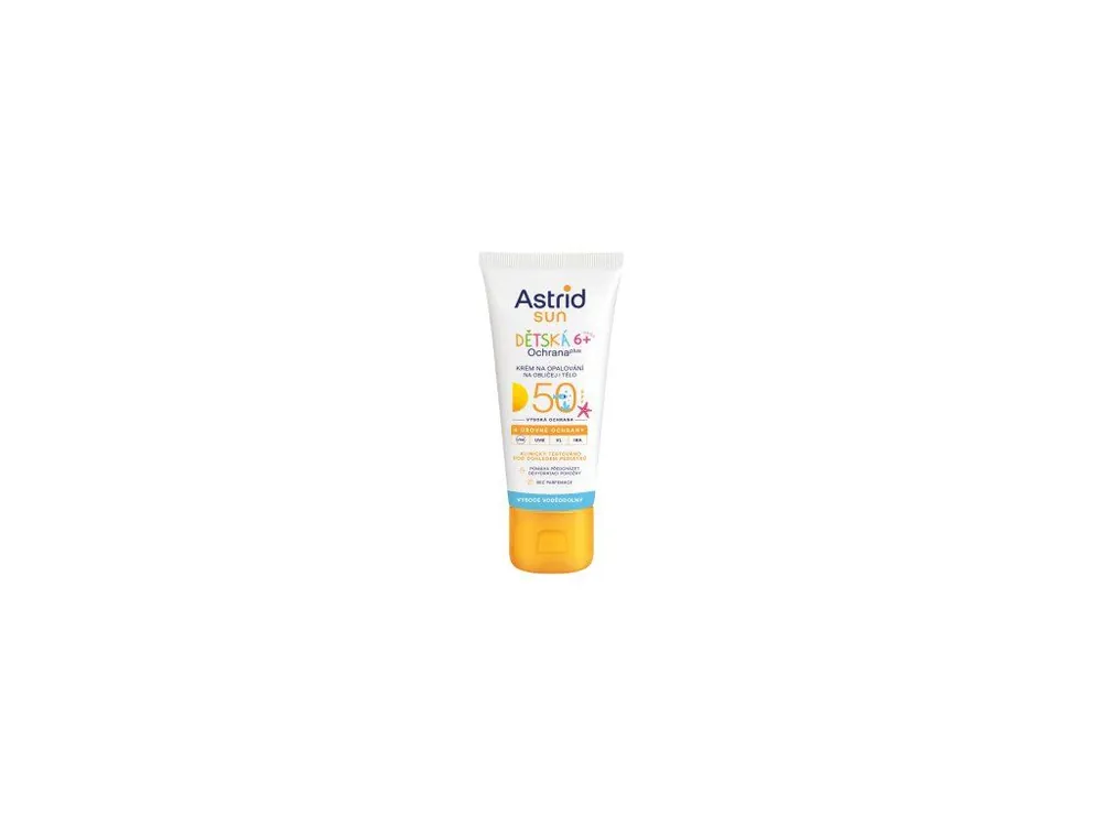 Ihned K Objednání Astrid Sun Baby OF 50 dětský krém na opalování, 75 ml