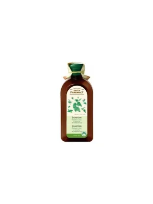 Rychlé Dodání Green Pharmacy šampon pro normální vlasy s kopřivou a lopuchem, 350 ml
