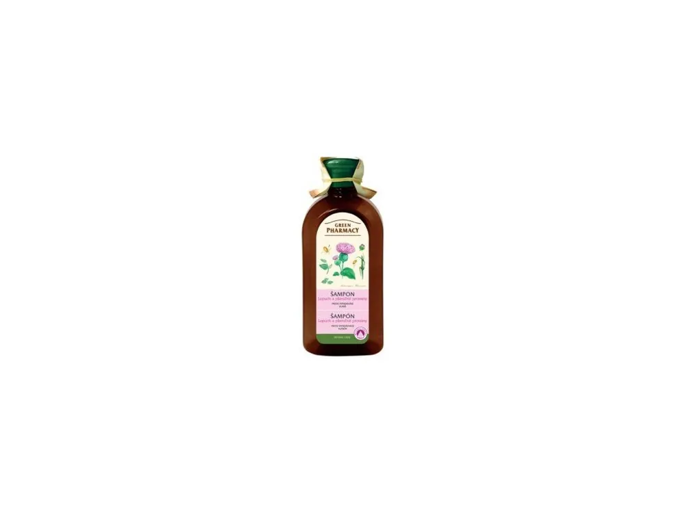 Green Pharmacy šampon proti vypadávání vlasů s lopuchem a pšenicí 350 ml Super Cena