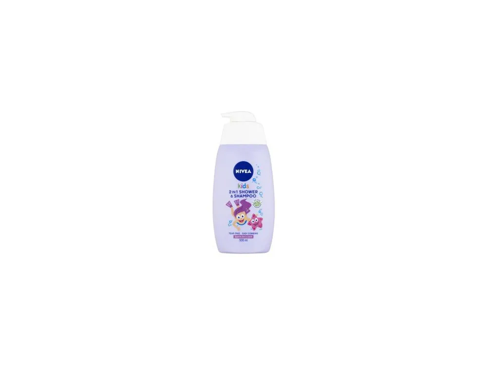 Objednat Nyní Nivea Kids Girl 2v1 sprchový gel a šampon, 500 ml