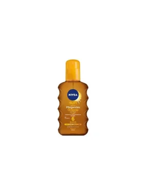 Vysoce Kvalitní Nivea Sun OF 6 Carotene olej na opalování ve spreji, 200 ml