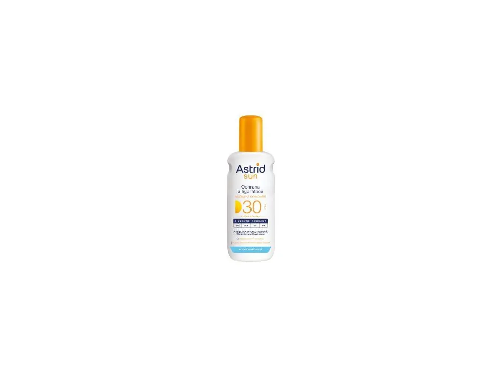 Horká Nabídka Astrid Sun hydratační mléko na opalování ve spreji OF30, 200 ml