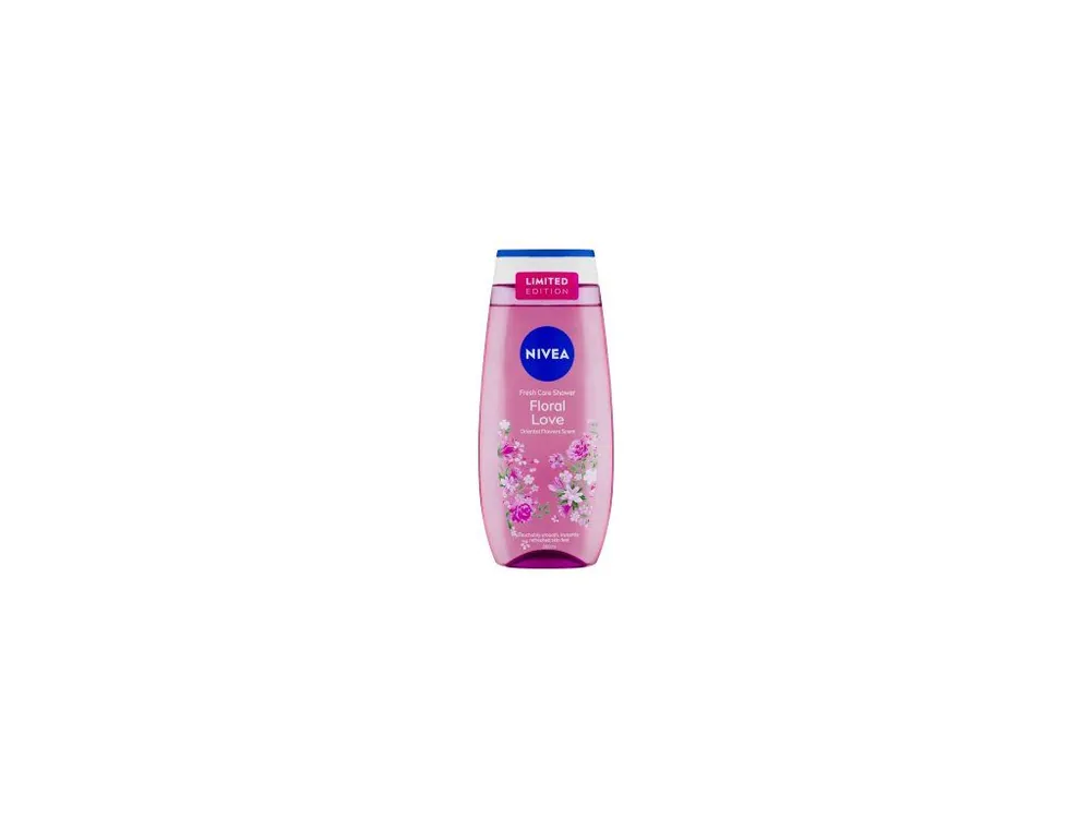 Horká Nabídka Nivea Floral Love Osvěžující sprchový gel, 250 ml