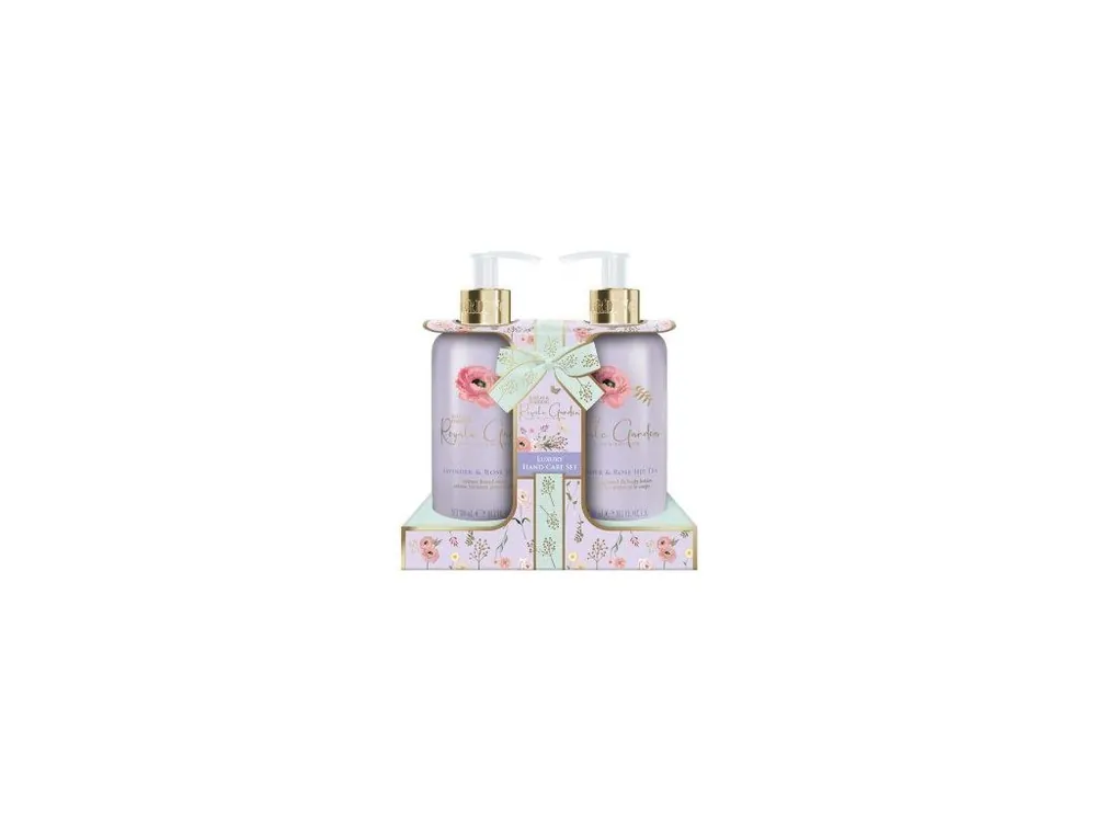 Akční Cena Baylis & Harding Levandule a šípek dárkový set mýdlo 300 ml + tělové mléko 300 ml