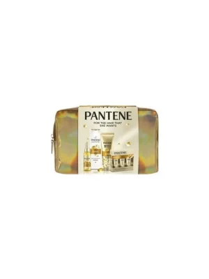 Pantene Gold dárkový set šampon + kondicionér + vlasový olej + ampule Pouze Dnes