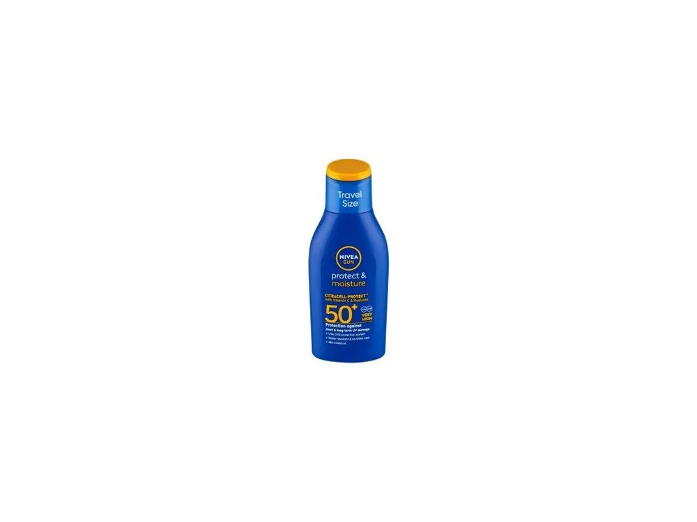 Nivea Sun Protect & Moisture hydratační tělové mléko OF50 100 ml Zlevněný