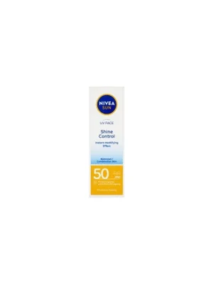 Hit Sezóny Nivea Sun Shine Control zmatňující pleťový krém na opalování, OF 50, 50 ml