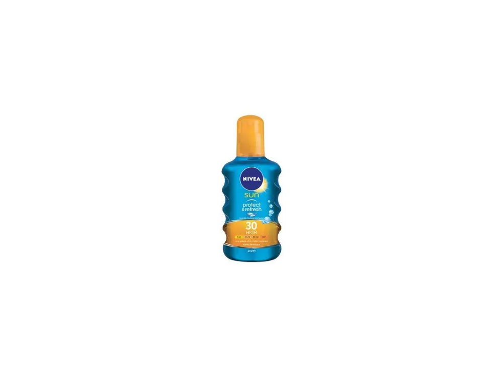 Poslední Šance Nivea Sun Protect & refresh OF 30 neviditelný sprej na opalování, 200 ml