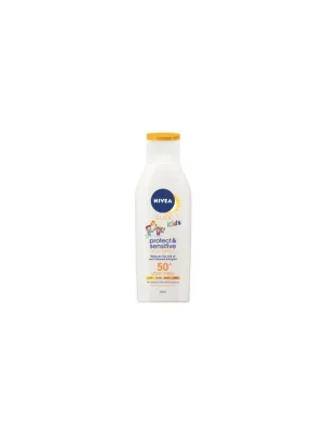 Nivea Sun Kids OF 50+ Protect & Sensitive dětské mléko na opalování, 200 ml Jen Po Omezenou Doba