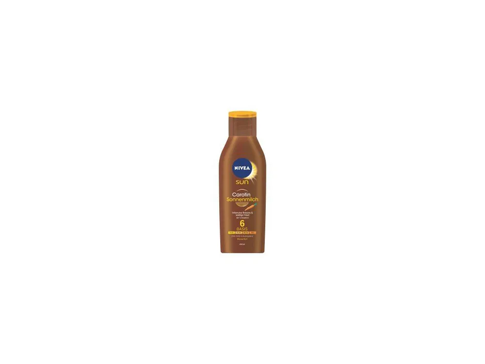 Nivea Sun Carotene sun lotion OF 6 mléko na opalování, 200 ml Cenový Hit
