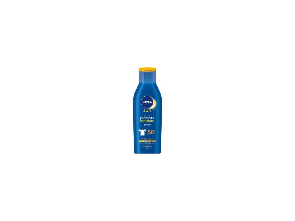Nivea Sun Protect & moisture OF 50+ hydratační mléko na opalování, 200 ml Levný