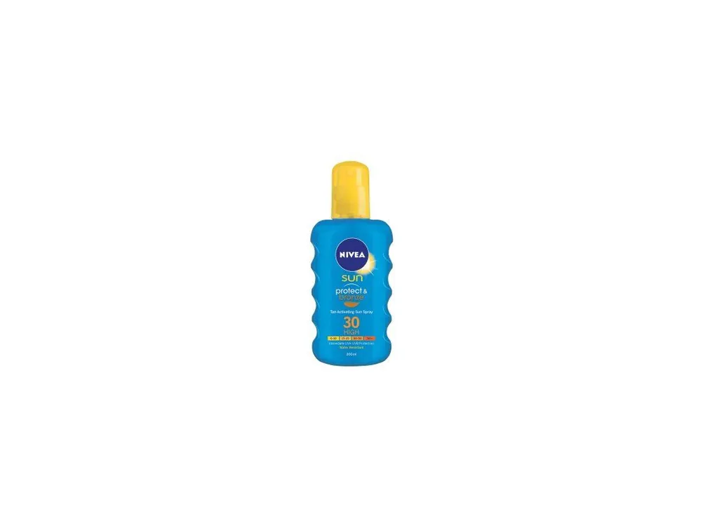 Nivea Sun Protect & bronze OF 30 sprej na opalování podporující zhnědnutí, 200 ml Nejlepší Volba