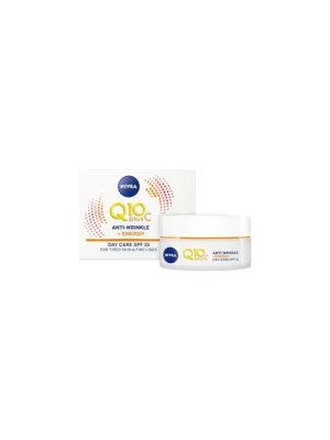 Nivea Q10 Plus C OF15 energizující denní krém proti vráskám, 50 ml Jen Po Omezenou Doba