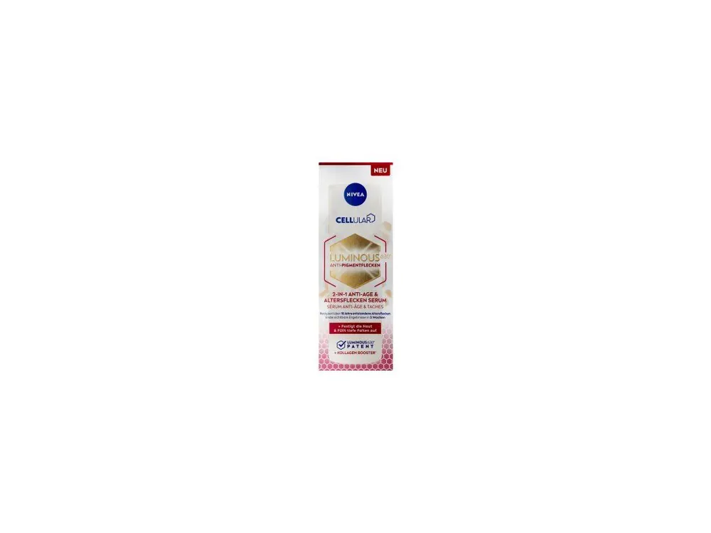 Objednat Nyní Nivea Cellular Luminous630 Omlazující sérum proti pigmentovým skvrnám 30 ml