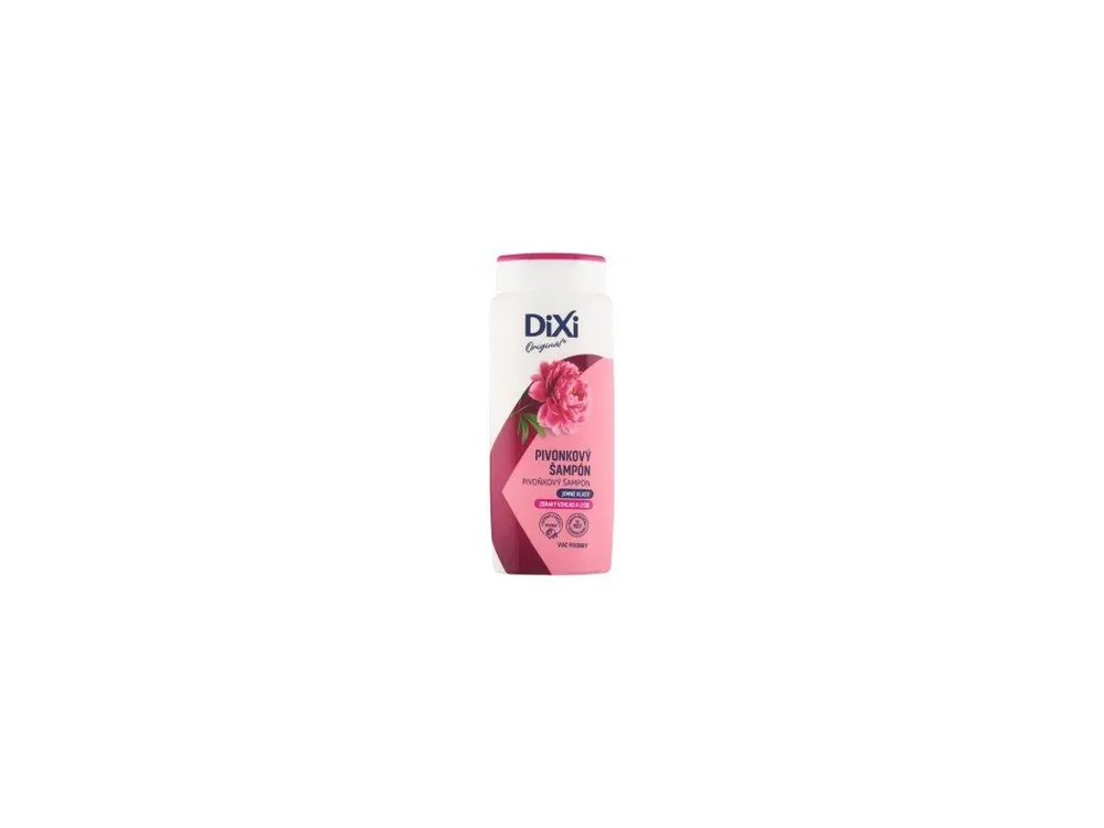 Dixi šampon s pivoňkou na jemné vlasy, 400 ml Sezónní Sleva
