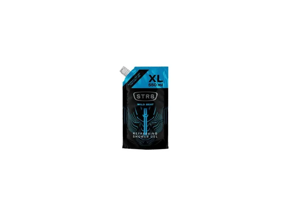 STR8 Wild Beat Doypack sprchový gel pro muže 550 ml Sezónní Sleva