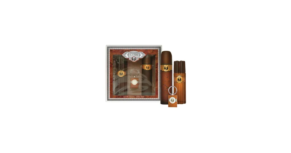 Cuba Gold EDT 100 ml + AS 100 ml + přívěšek na klíče M Sleva