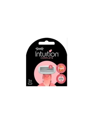 Wilkinson Sword Intuition Complete náhradní hlavice, 3 ks Časově Omezené