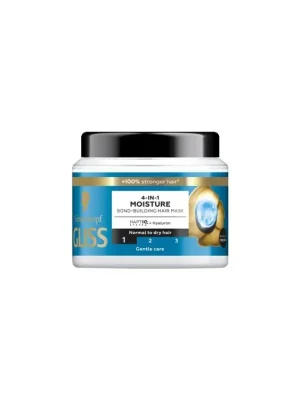Schwarzkopf Gliss Aqua Revive hydratační maska 4v1 pro normální až suché vlasy, 400 ml Aktuální