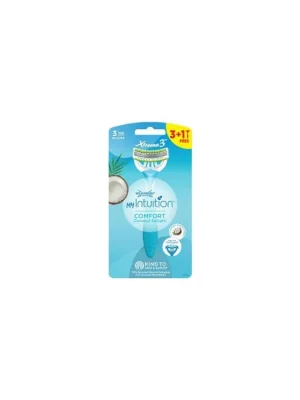 Dokud Zásoby Vydrží Wilkinson Sword Xtreme3 dámská holítka Comfort Coconut Delight, 3 břity, 4 ks
