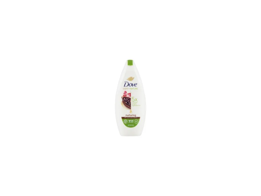 Must-Have Dove sprchový gel Nurturing Kakao a Ibiškový květ, 225 ml
