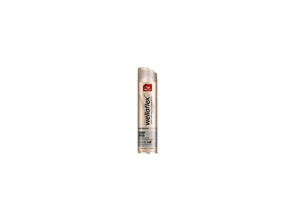 Cenový Hit Wellaflex lak na vlasy Shiny Hold (5), 250 ml
